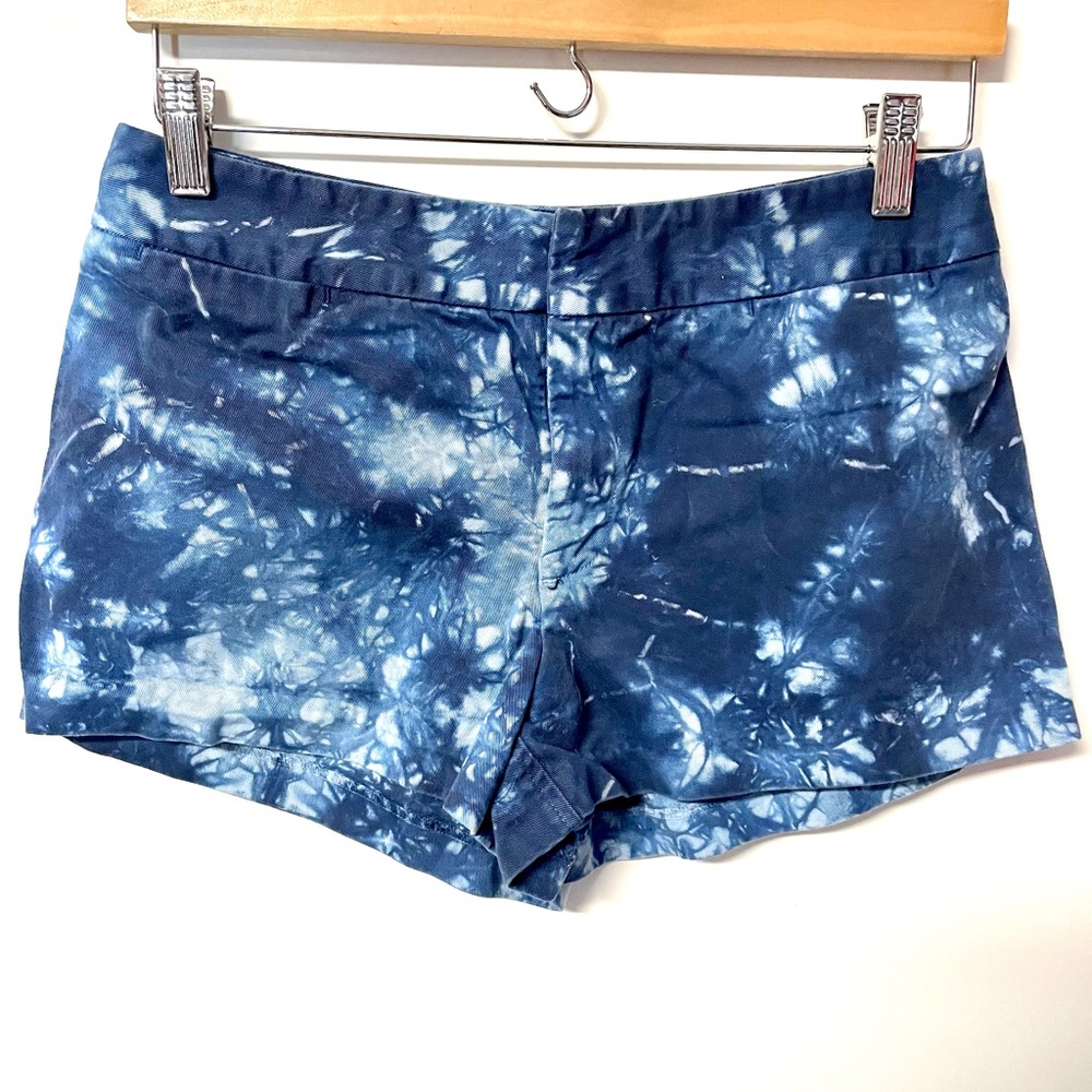 J Crew Chino tie dyed shorts #35D